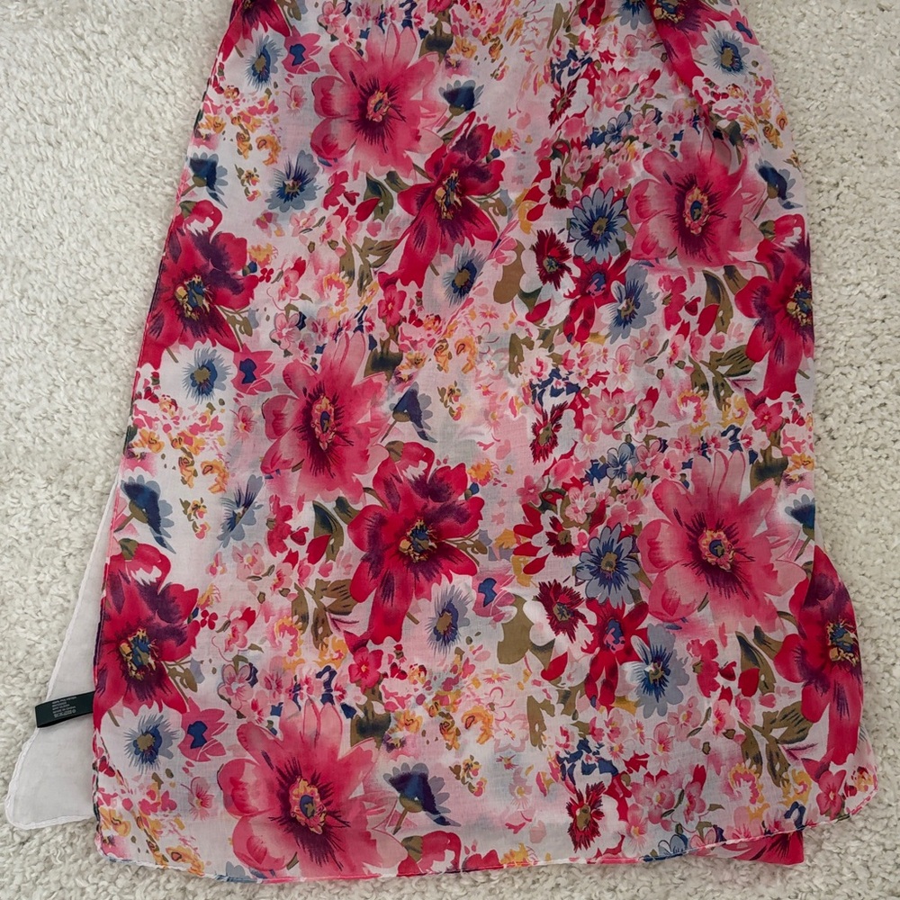 Floral Pink wrap/scarf